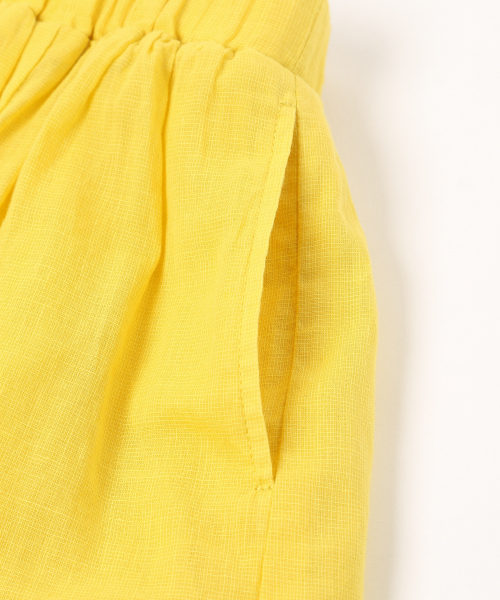 BAYFLOW（ベイフロー）の「[KIDS]コットンリネンエスカルゴスカート（スカート・キッズ・ネイビー/オフホワイト/ピンク/イエロー/ブルー・SMALL/MEDIUM/LARGE/X-LARGE/XX-LARGE）」の18枚目の写真
