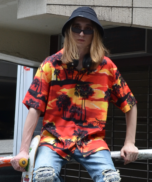 MASONPRINCE（メイソンプリンス）の「ロゴバケットハット コットン/ナイロン MZ1702【MASONPRINCE】（ハット・メンズ・ブラック/ブラック系その他・FREE）」の9枚目の写真