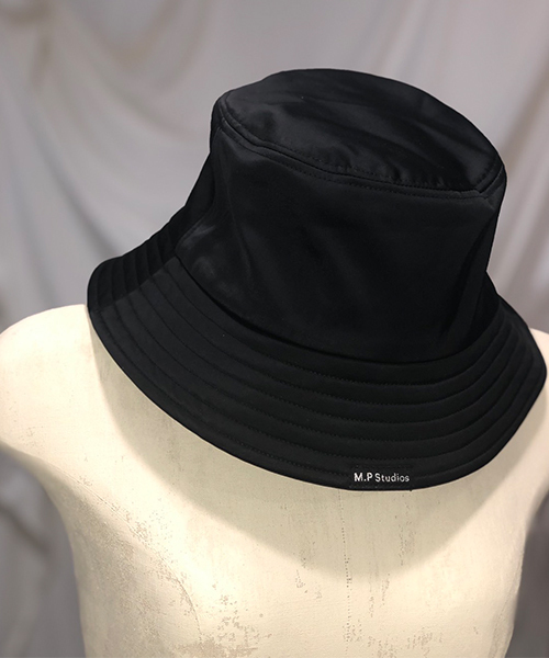 MASONPRINCE（メイソンプリンス）の「ロゴバケットハット コットン/ナイロン MZ1702【MASONPRINCE】（ハット・メンズ・ブラック/ブラック系その他・FREE）」の14枚目の写真