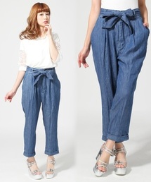 Heather | ダブルリボンタックパンツ　545636(その他パンツ)