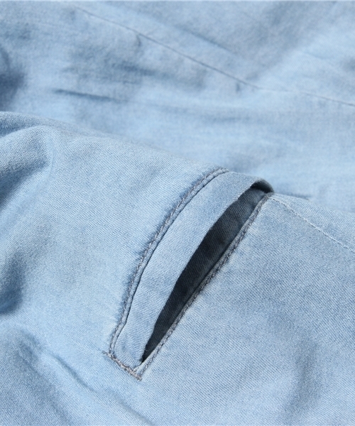 Heather（ヘザー）の「ウエストリボンタックパンツ　545636（その他パンツ・レディース・ライトブルー/ブルー/アイボリー・SMALL/MEDIUM）」の5枚目の写真