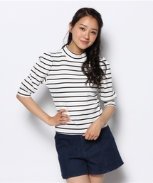 one after another NICE CLAUP | 【ナイスクラップ】テレコハイネック③(Tシャツ/カットソー)