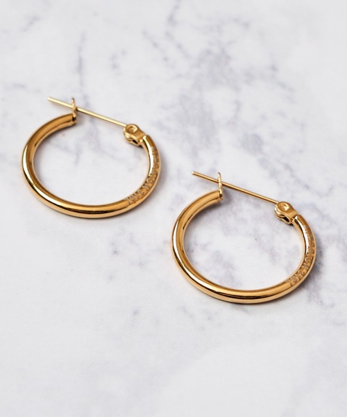 ADPOSION(アドポーション)の「ペア フープピアス(ピアス(両耳用)・メンズ・ブラック/シルバー/ゴールド・FREE)」の10枚目の写真