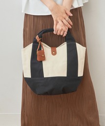 toleur（トーラ）の「【toleur】コンビキャンバス/カウレザー ラウンドトート/11478（トートバッグ・メンズ）」