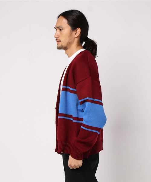 Name.（ネーム）の「【Name.】ブロッケンストライプカーディガン