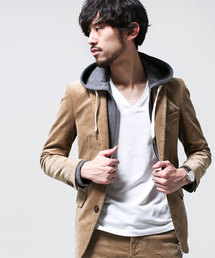 NANO universe | junhashimoto nano・universe/ コーデュロイ 2BJK(テーラードジャケット)