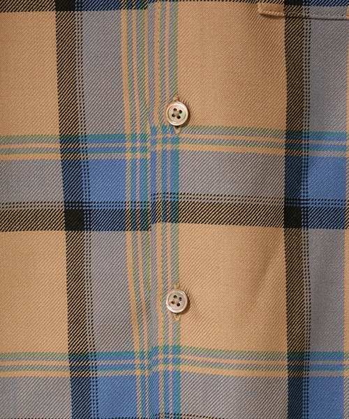 STUDIOUS（ステュディオス）の「【STUDIOUS】チェックオーバーシャツ（シャツ/ブラウス・メンズ・ネイビー/ベージュ・1/2/3）」の18枚目の写真