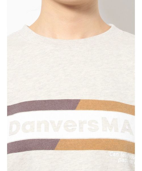 Ungrid(アングリッド)の「Danversロゴショートスウェット(スウェット・レディース・アイボリー/チャコールグレー・FREE)」の9枚目の写真