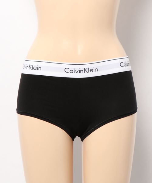 Calvin Klein（カルバン・クライン）の「【CALVIN KLEIN（カルバンクライン）】ショーツ（ショーツ・レディース・ブラック/グレー・SMALL/MEDIUM）」の2枚目の写真