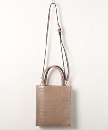 natural couture | クロコ２ＷＡＹミニショルダーバッグ(ショルダーバッグ)