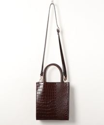 natural couture | クロコ２ＷＡＹミニショルダーバッグ(ショルダーバッグ)