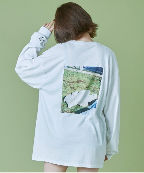 セール Littlesunnybite リトルサニーバイト Photo Pring Long Tee Tシャツ カットソー Little Sunny Bite リトルサニーバイト のファッション通販 Zozotown