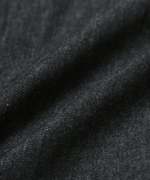 Air Tokyo（エアートウキョー）の「リングZIPオーバーサイズシャツ【ファッションインフルエンサー ユウ × AIR TOKYOコラボ】（シャツ/ブラウス・メンズ・ブラック・MEDIUM/LARGE）」の14枚目の写真