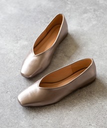 menue | Vカットフラットパンプス(パンプス)