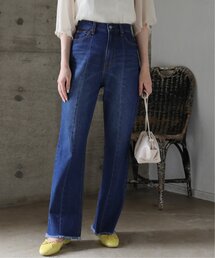 RAY CASSIN | センターシームリラックスセミフレアデニム(その他パンツ)