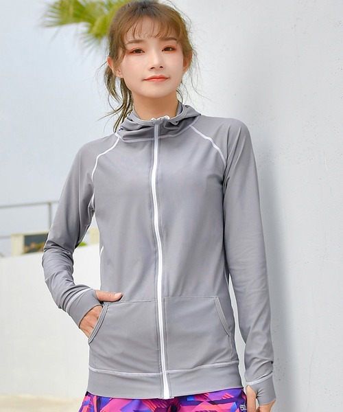 d.i.a　フード付きベアトップ 野球 デサント ウェア ウエア AIRY TRANSFER TOUGH ライトリップ