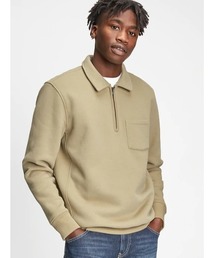 GAP | ジャカード ハーフファスナースウェット(スウェット)