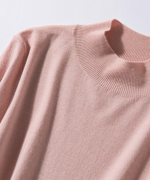 SAISON DE PAPILLON（セゾンドパピヨン）の「【高評価】レディース ニット きれいめ オフィスカジュアル ハイゲージ パール 万能 シンプル（ニット/セーター・レディース・ホワイト/アイボリー/ブラック/ブラウン/グリーン/カーキ/ブルー/グレー/ベージュ/ブルーグレー/ピンク/ライトベージュ・M/L）」の20枚目の写真