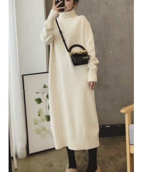 セール ニットロングタートルネックワンピース ニット セーター Sakka サッカ のファッション通販 Zozotown