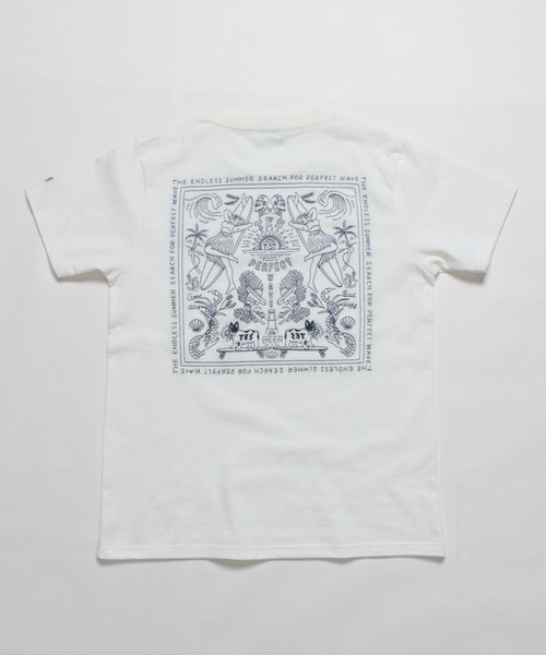 The Endless Summer(エンドレスサマー)の「TES CALM BANDANA EMB T-SHIRT(Tシャツ/カットソー・メンズ・ホワイト/ブラック/ネイビー/グリーン系その他3・SMALL/MEDIUM/LARGE/X-LARGE)」の17枚目の写真