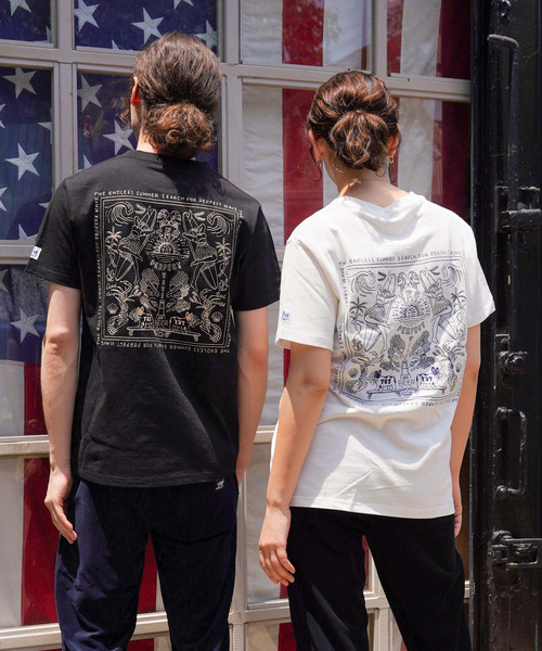 The Endless Summer(エンドレスサマー)の「TES CALM BANDANA EMB T-SHIRT(Tシャツ/カットソー・メンズ・ホワイト/ブラック/ネイビー/グリーン系その他3・SMALL/MEDIUM/LARGE/X-LARGE)」の10枚目の写真