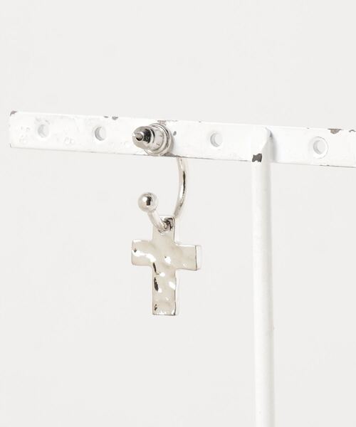 Ayler(アイラー)の「【Ayler】Cross pierce Ay-003(ピアス(片耳用)・メンズ・シルバー/ゴールド・FREE)」の19枚目の写真