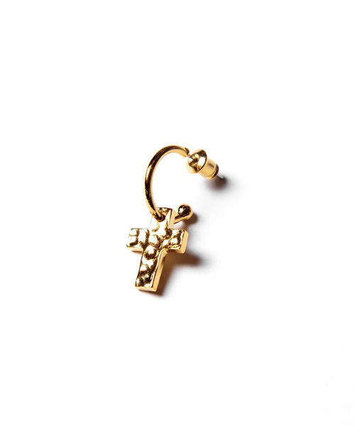 Ayler(アイラー)の「【Ayler】Cross pierce Ay-003(ピアス(片耳用)・メンズ・シルバー/ゴールド・FREE)」の14枚目の写真