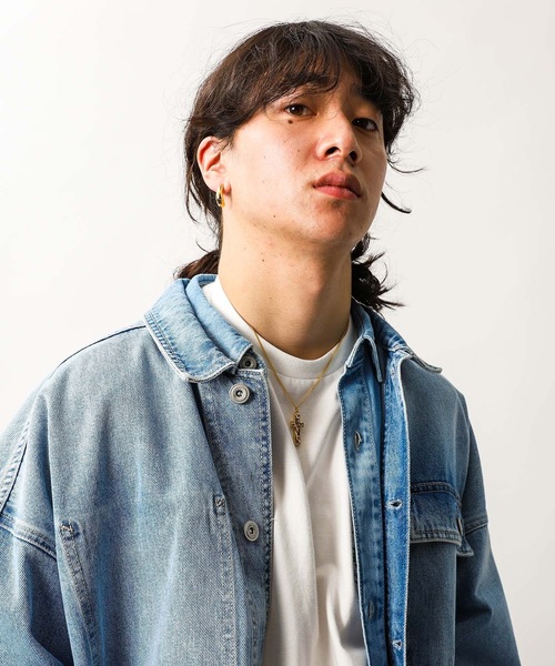Ayler(アイラー)の「【Ayler】Cross pierce Ay-003(ピアス(片耳用)・メンズ・シルバー/ゴールド・FREE)」の10枚目の写真