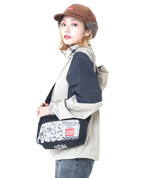 Manhattan Portage（マンハッタンポーテージ）の「Sprinter Bag Canvas Art Print（ショルダーバッグ・メンズ・ブラック・X-SMALL）」の10枚目の写真
