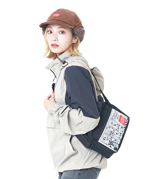 Manhattan Portage（マンハッタンポーテージ）の「Sprinter Bag Canvas Art Print（ショルダーバッグ・メンズ・ブラック・X-SMALL）」の11枚目の写真