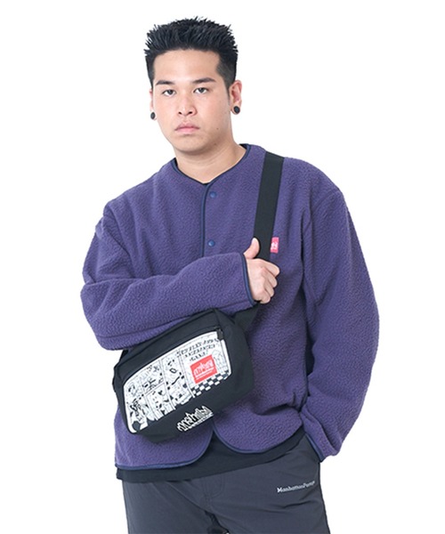 Manhattan Portage（マンハッタンポーテージ）の「Sprinter Bag Canvas Art Print（ショルダーバッグ・メンズ・ブラック・X-SMALL）」の13枚目の写真