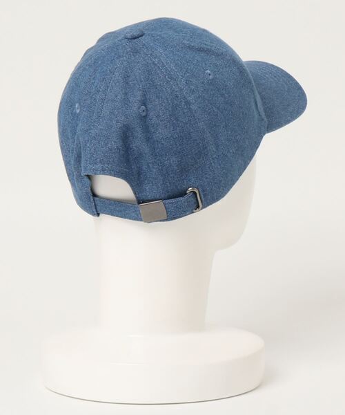 UNION STATION（ユニオンステーション）の「デニム&ツイル　ローキャップ（キャップ・メンズ・ホワイト/ブラック/プラム・FREE）」の4枚目の写真