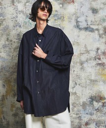 MAISON SPECIAL | 《ユニセックスアイテム》マルチファブリックストライプ/チェックプライムオーバーシャツコート 【MAISON SPECIAL/メゾンスペシャル】(シャツ/ブラウス)