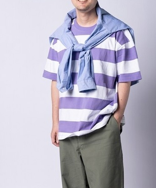 ストライプクルーネックtシャツ（Tシャツ/カットソー）｜GAP