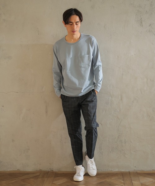 UNION STATION（ユニオンステーション）の「T/Rストレッチグレンチェックパンツ（スラックス・メンズ・その他1/その他2・M/L/LL/S）」の17枚目の写真