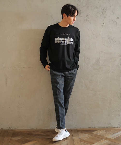 UNION STATION（ユニオンステーション）の「T/Rストレッチグレンチェックパンツ（スラックス・メンズ・その他1/その他2・M/L/LL/S）」の19枚目の写真