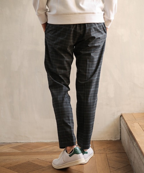 UNION STATION（ユニオンステーション）の「T/Rストレッチグレンチェックパンツ（スラックス・メンズ・その他1/その他2・M/L/LL/S）」の6枚目の写真