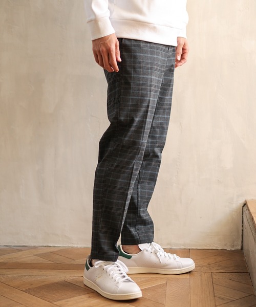 UNION STATION（ユニオンステーション）の「T/Rストレッチグレンチェックパンツ（スラックス・メンズ・その他1/その他2・M/L/LL/S）」の8枚目の写真
