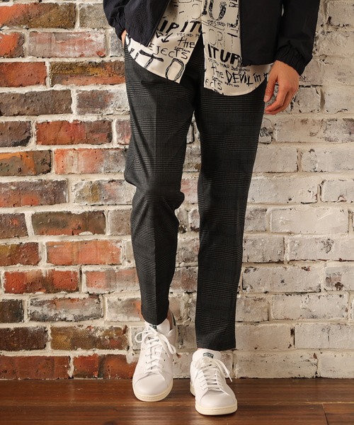 UNION STATION（ユニオンステーション）の「T/Rストレッチグレンチェックパンツ（スラックス・メンズ・その他1/その他2・M/L/LL/S）」の14枚目の写真