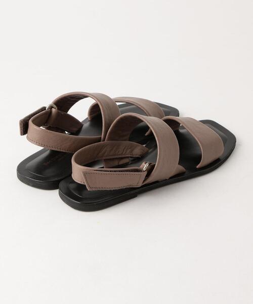 THE STATION STORE（ザ ステーション ストア）の「＜San Diego＞ L ダブルストラップ サンダル（サンダル・レディース・ライトグレー/モカ・38/36/37）」の5枚目の写真