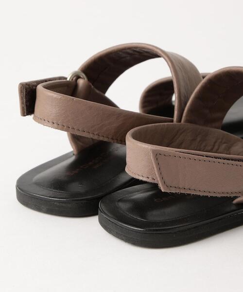 THE STATION STORE（ザ ステーション ストア）の「＜San Diego＞ L ダブルストラップ サンダル（サンダル・レディース・ライトグレー/モカ・38/36/37）」の7枚目の写真