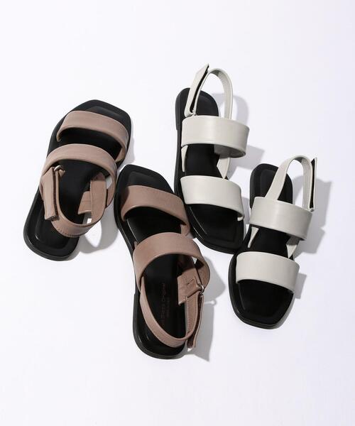 THE STATION STORE（ザ ステーション ストア）の「＜San Diego＞ L ダブルストラップ サンダル（サンダル・レディース・ライトグレー/モカ・38/36/37）」の8枚目の写真