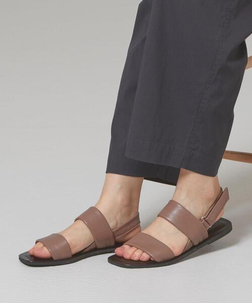 THE STATION STORE（ザ ステーション ストア）の「＜San Diego＞ L ダブルストラップ サンダル（サンダル・レディース・ライトグレー/モカ・38/36/37）」の12枚目の写真