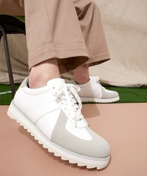 EMMA CLOTHES | シャークソールジャーマントレーナーシューズ/シンセティックレザー EMMA CLOTHES(その他シューズ)