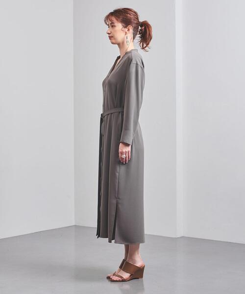ユナイテッドアローズ　シャツワンピース UNITED ARROWS（ユナイテッドアローズ）の「UBC Vネック シャツ