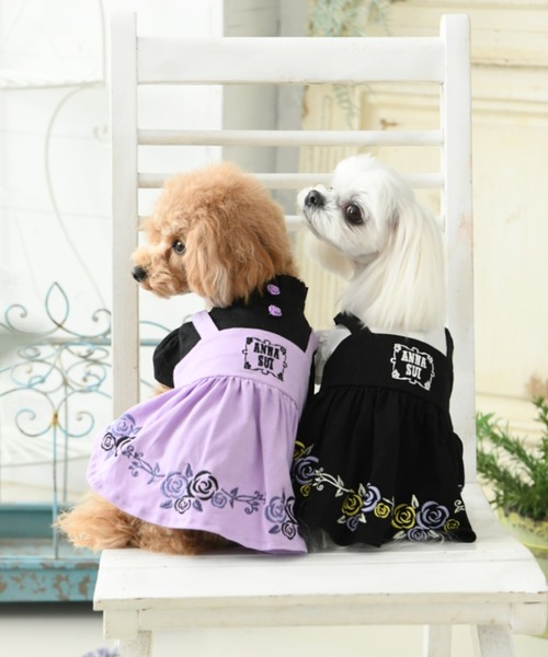 ANNA SUI（アナスイ）の「ANNA SUI/アナ スイ/花柄ジャンバースカート