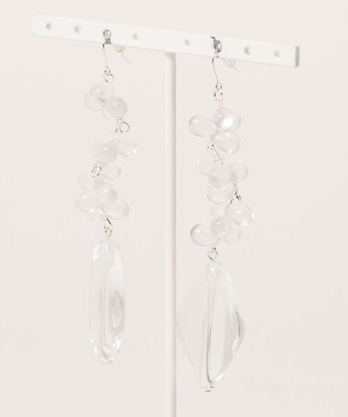 ACCOMMODE（アコモデ）の「クリアドロップピアス（ピアス（両耳用）・レディース・A/B/C・FREE）」の7枚目の写真