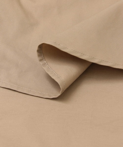 ITEMS URBANRESEARCH（アイテムズ アーバンリサーチ）の「綿ツイル レギュラーカラー ビッグシャツ（シャツ/ブラウス・メンズ・ブラック/ベージュ/カーキ・LARGE/MEDIUM）」の20枚目の写真