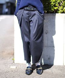 And A | アムタックワイドストライプパンツ(その他パンツ)