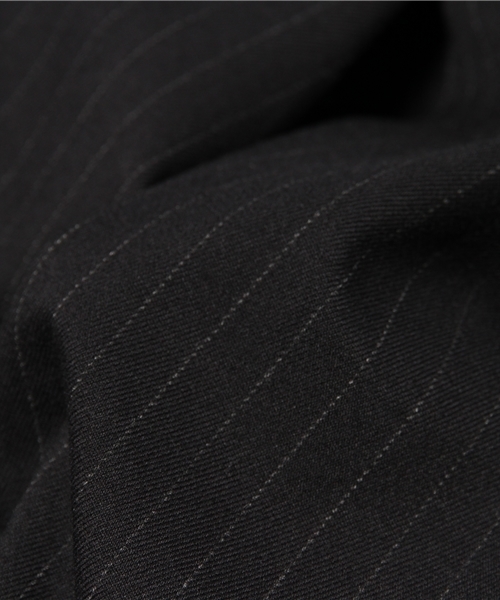 And A（アンドエー）の「アムタックワイドストライプパンツ（その他パンツ・レディース・ブラック/ネイビー・38/36）」の10枚目の写真